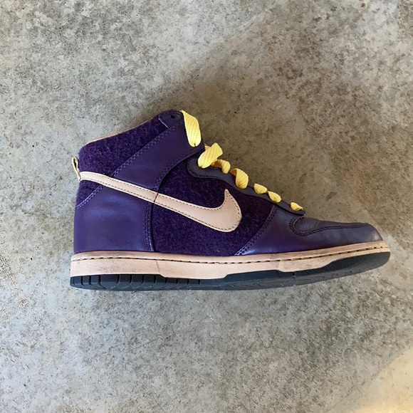 2008 Nike Zoom Dunk High Purple - Picture 7 of 13